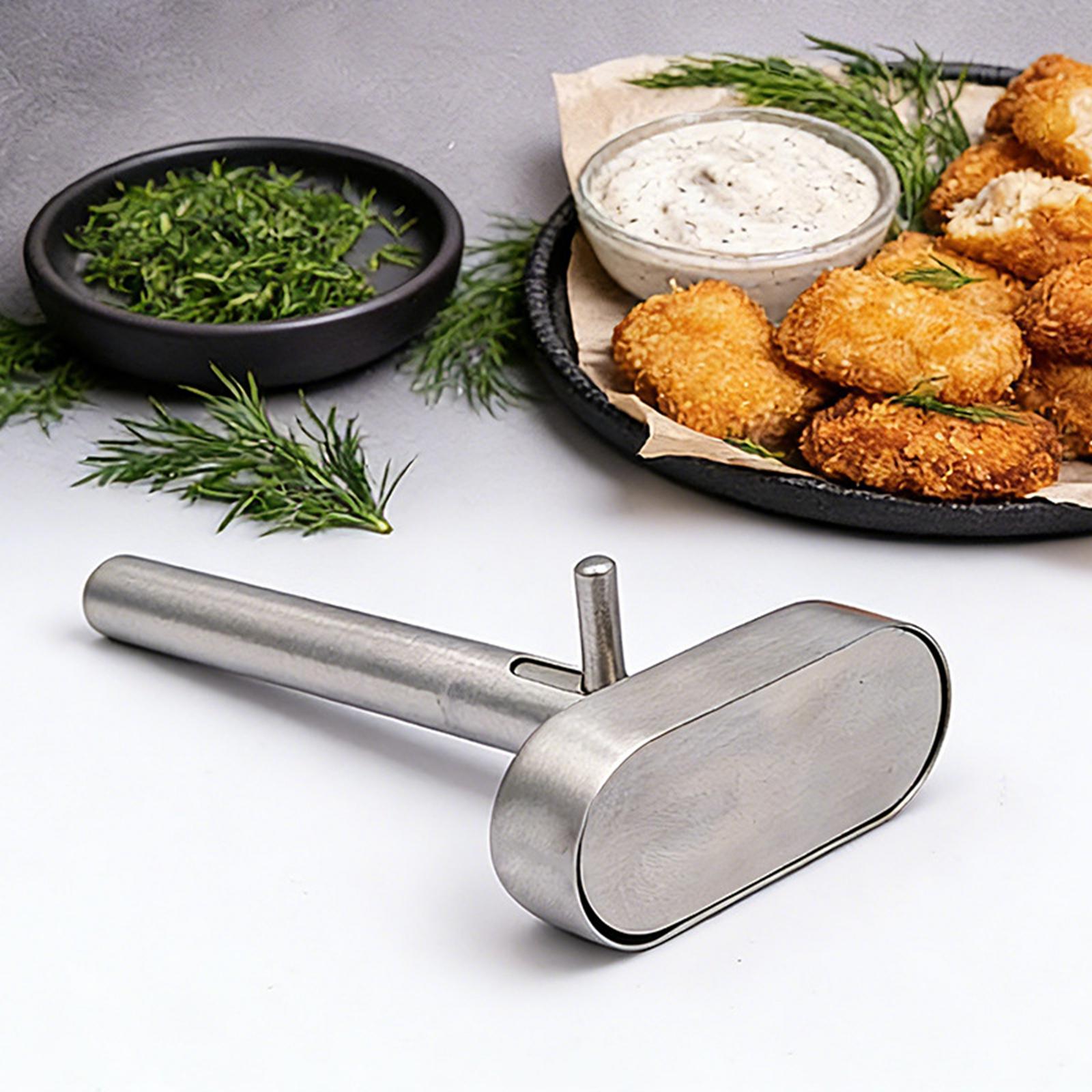 Meal Prep Quick And Easy - Cuillère à falafel professionnelle en acier