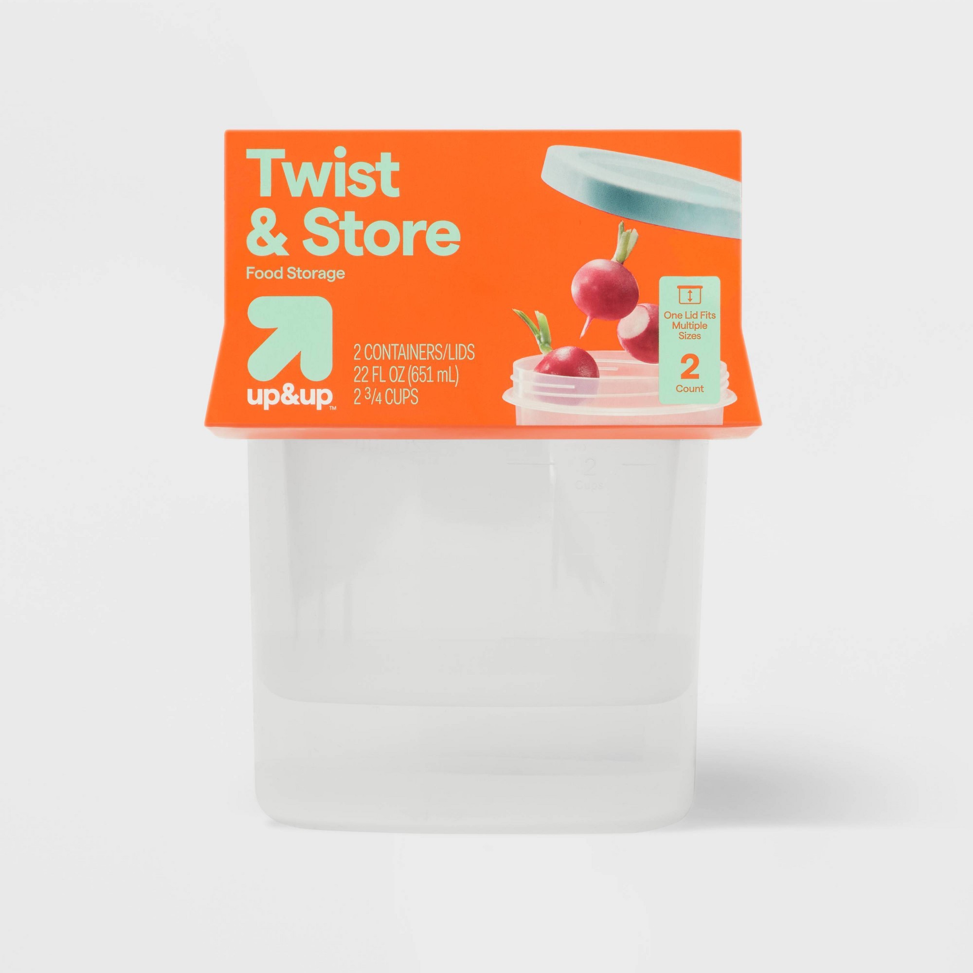 Meal Prep Container - Contenants de stockage alimentaire ronds de