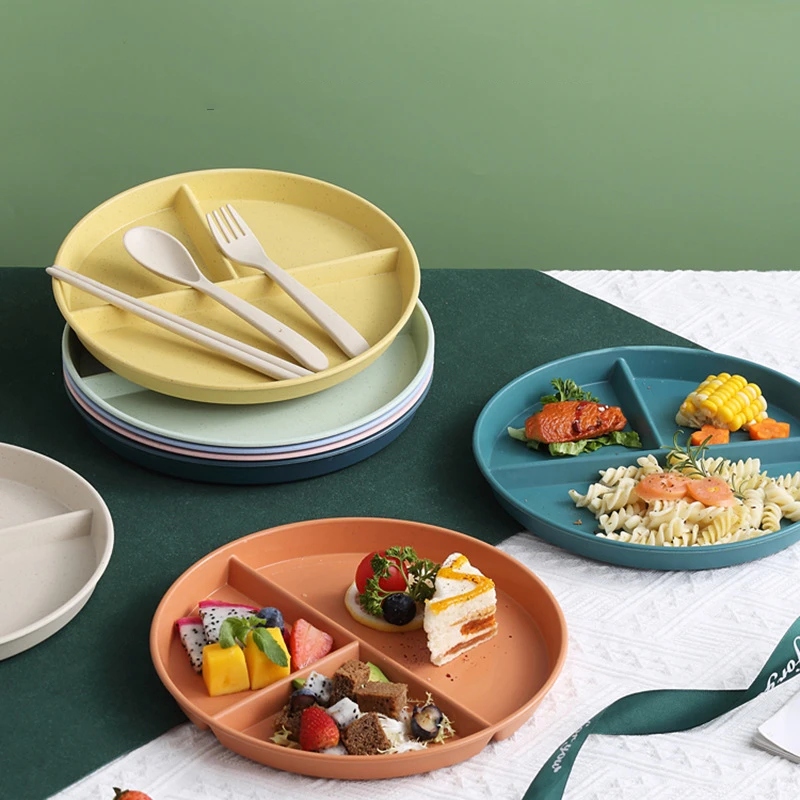Meal Prep Diet - Assiette de contrôle des portions, plat