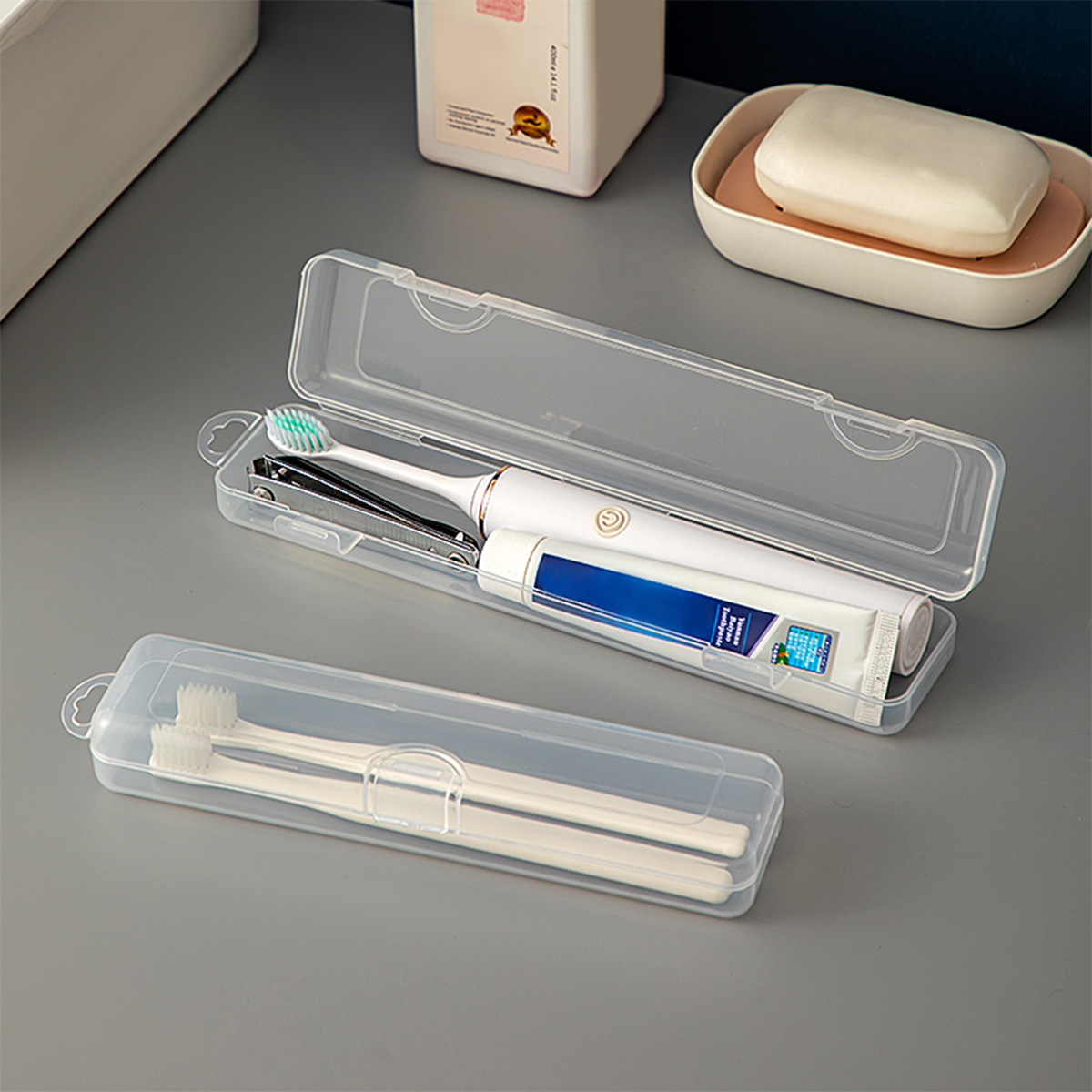 Meal Prep Box - WORTHBUY Boîte à brosse à dents