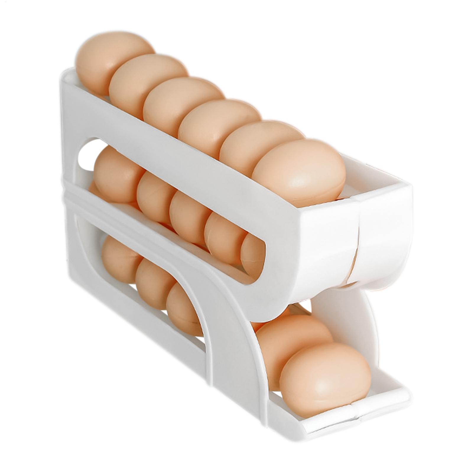 Meal Prep Egg Whites - Conteneur à œufs pour réfrigérateur, 3