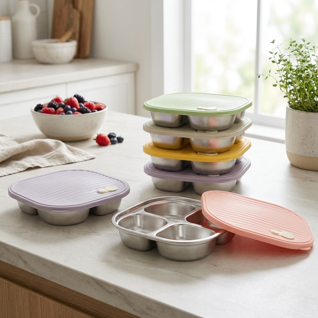 Meal Prep Diet - Boîte à bento en acier inoxydable