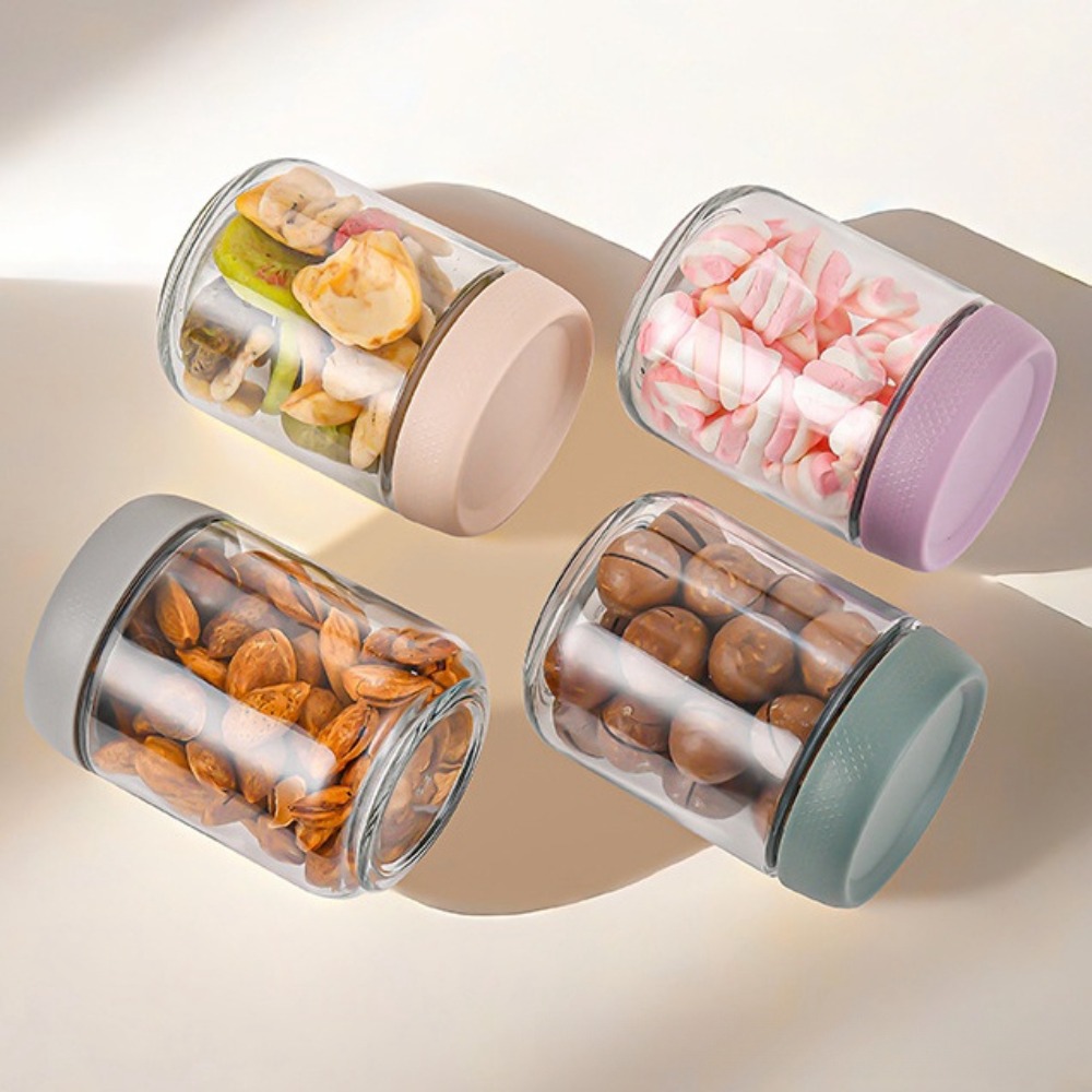 Meal Prep Overnight Oats - Conteneurs d'avoine de nuit de 480ml