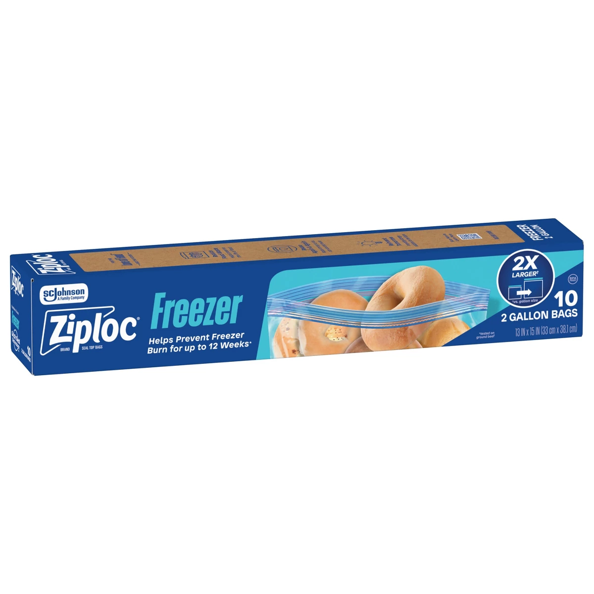 Meal Prep Ziploc Bags - Sacs de congélation Ziploc de deux