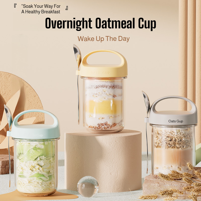 Meal Prep Diet - Gobelet de petit-déjeuner portable, sûr et