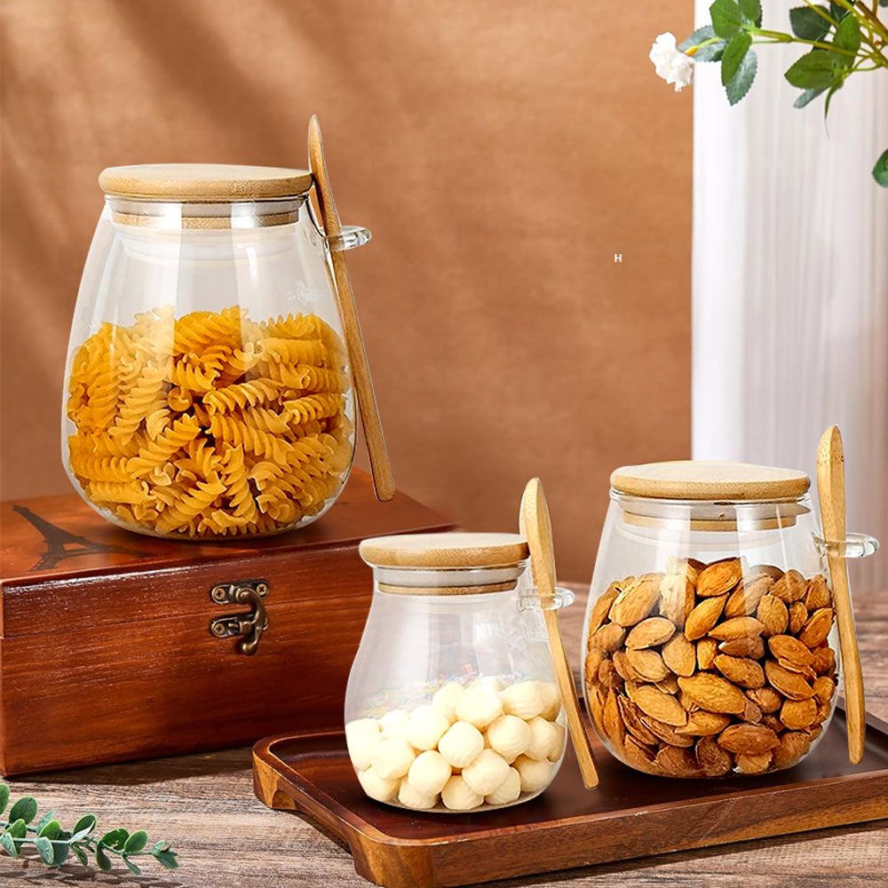 Pot en verre scellé de 34oz av - Meal Prep Glass Containers With Lids avis et prix