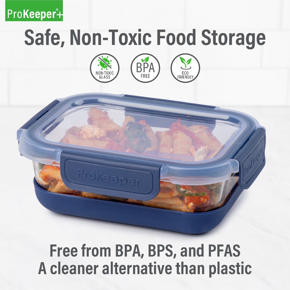 Conteneur alimentaire en verre - Meal Prep Glass Containers With Lids avis et prix