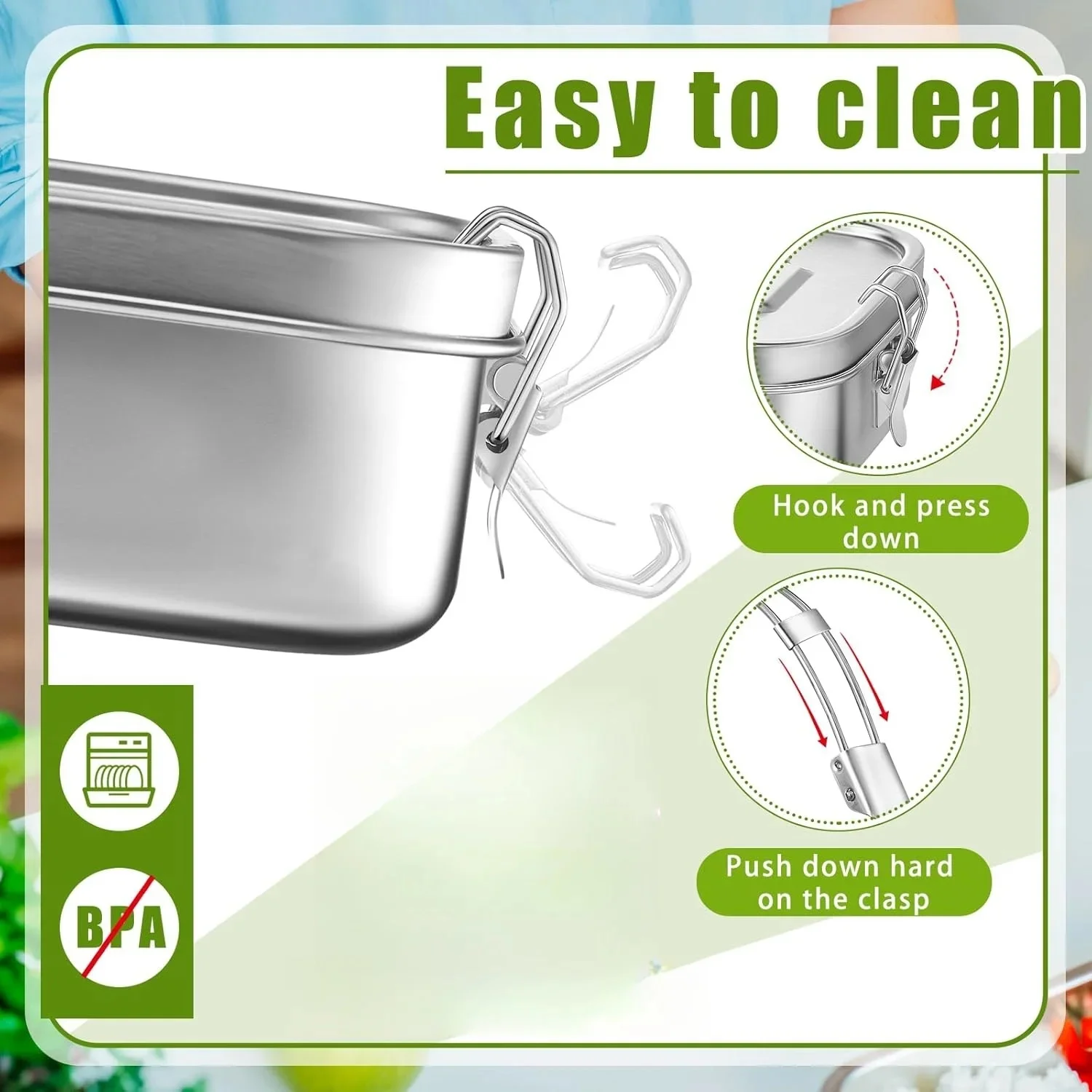 Boîte à déjeuner en acier inox - Meal Prep Box avis et prix