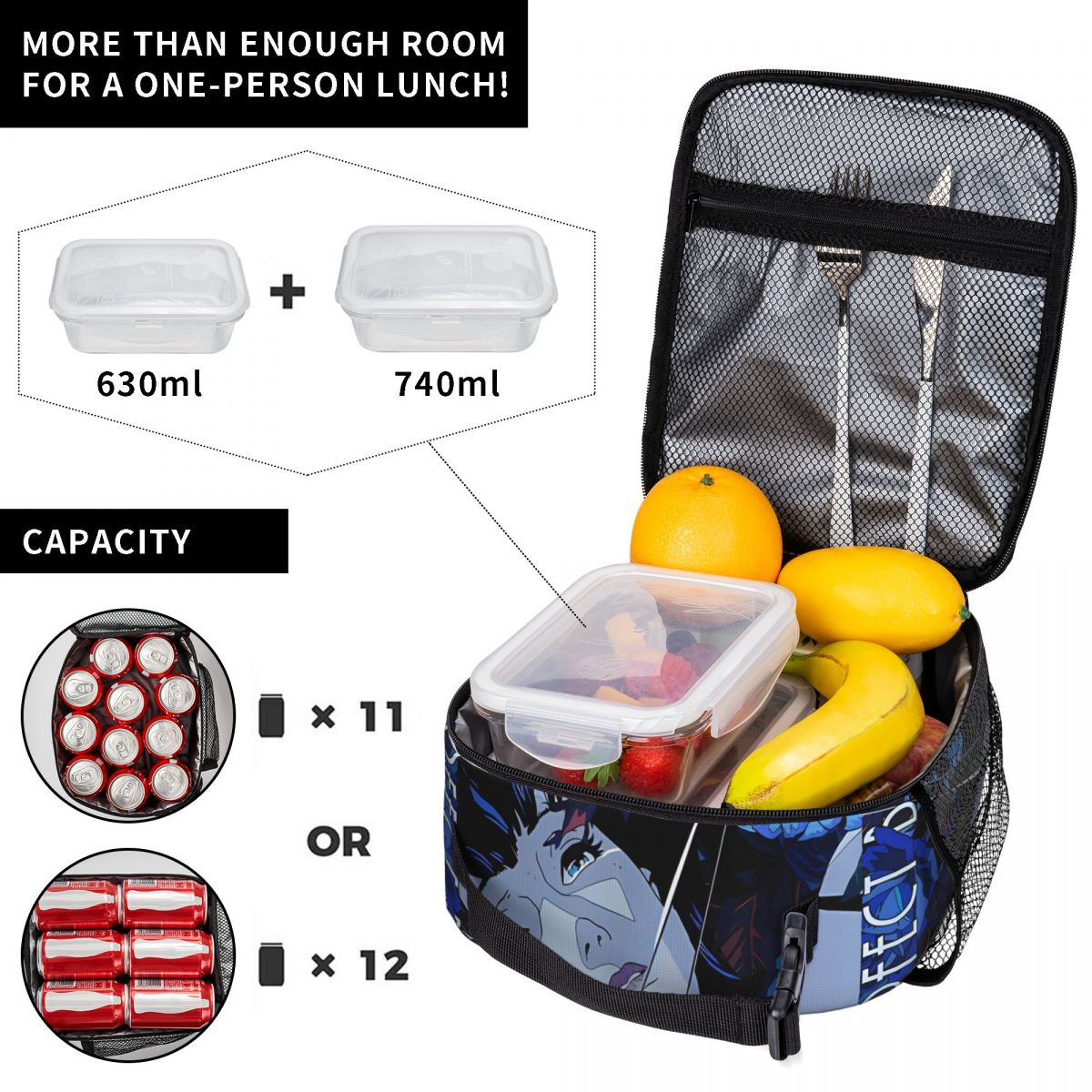 Sac à déjeuner classique parfa - Meal Prep Japanese avis et prix