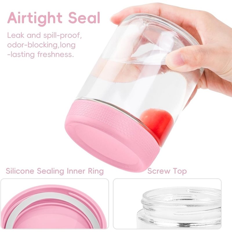 Bocaux en verre souple avec co - Meal Prep Glass Containers With Lids avis et prix