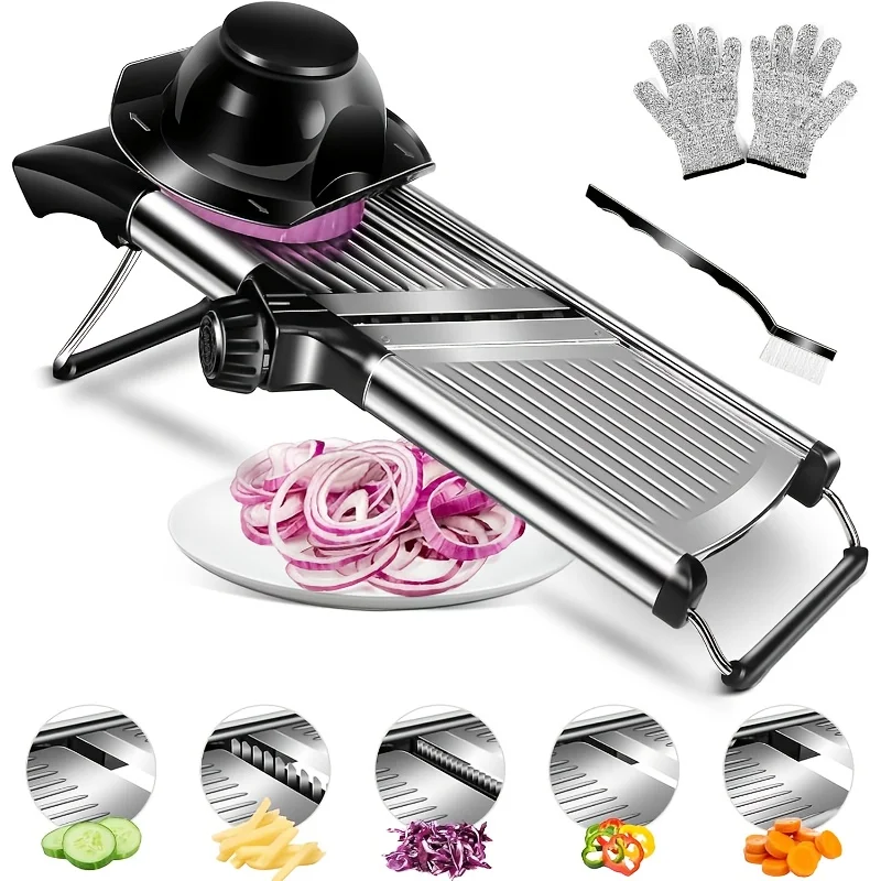 Trancheuse de Mandoline en aci - Mandoline Slicer Guard avis et prix