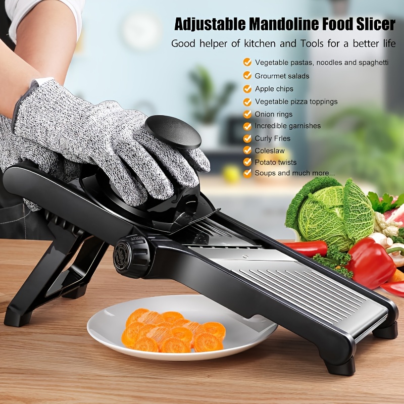 Trancheuse de Mandoline en aci - Mandoline Slicer Guard avis et prix