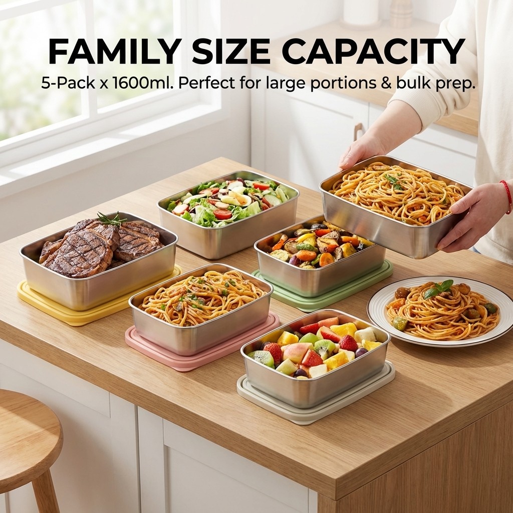 Boîte alimentaire grande capac - Meal Prep Box avis et prix