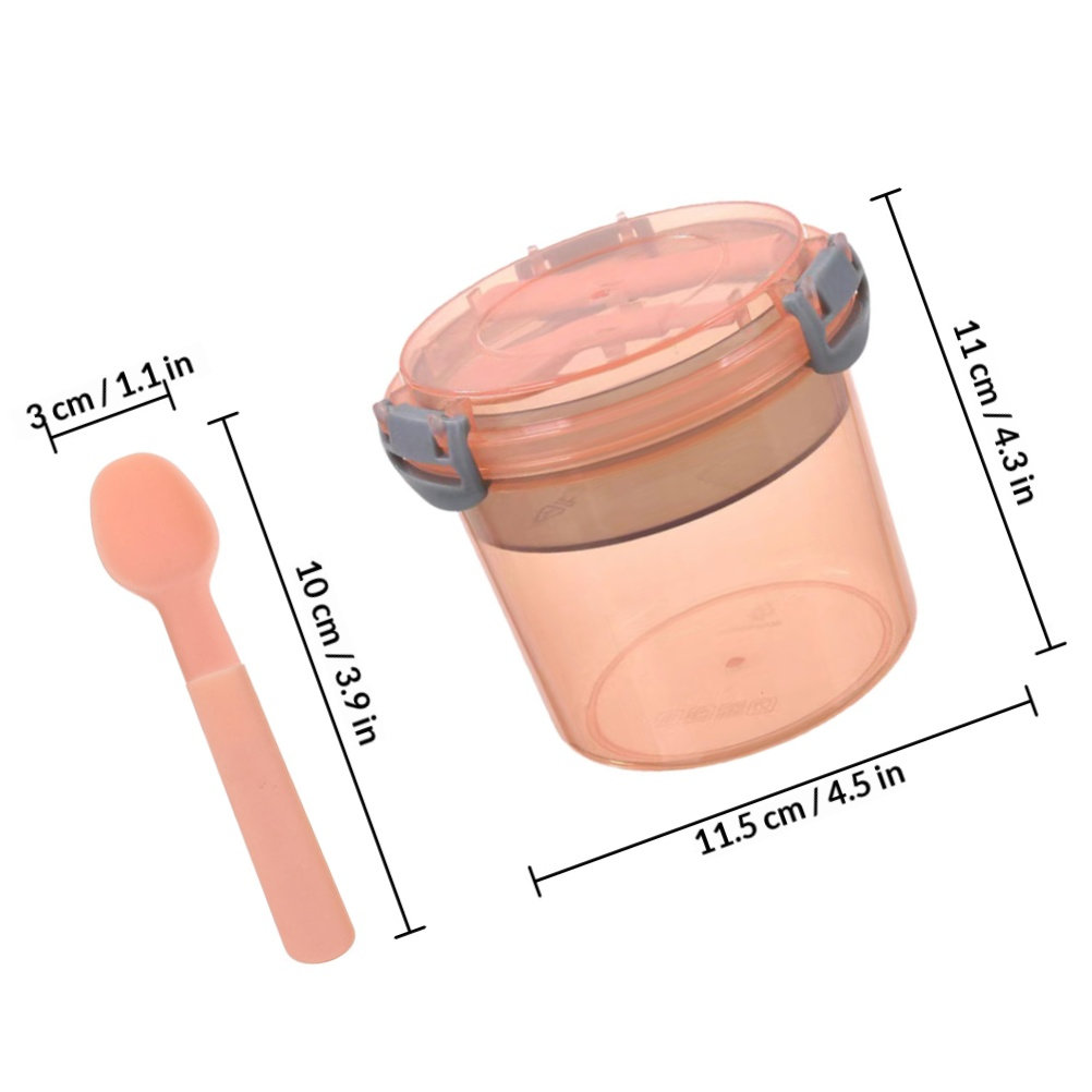 Lot de 2 pots à overnight oats - Meal Prep Overnight Oats avis et prix