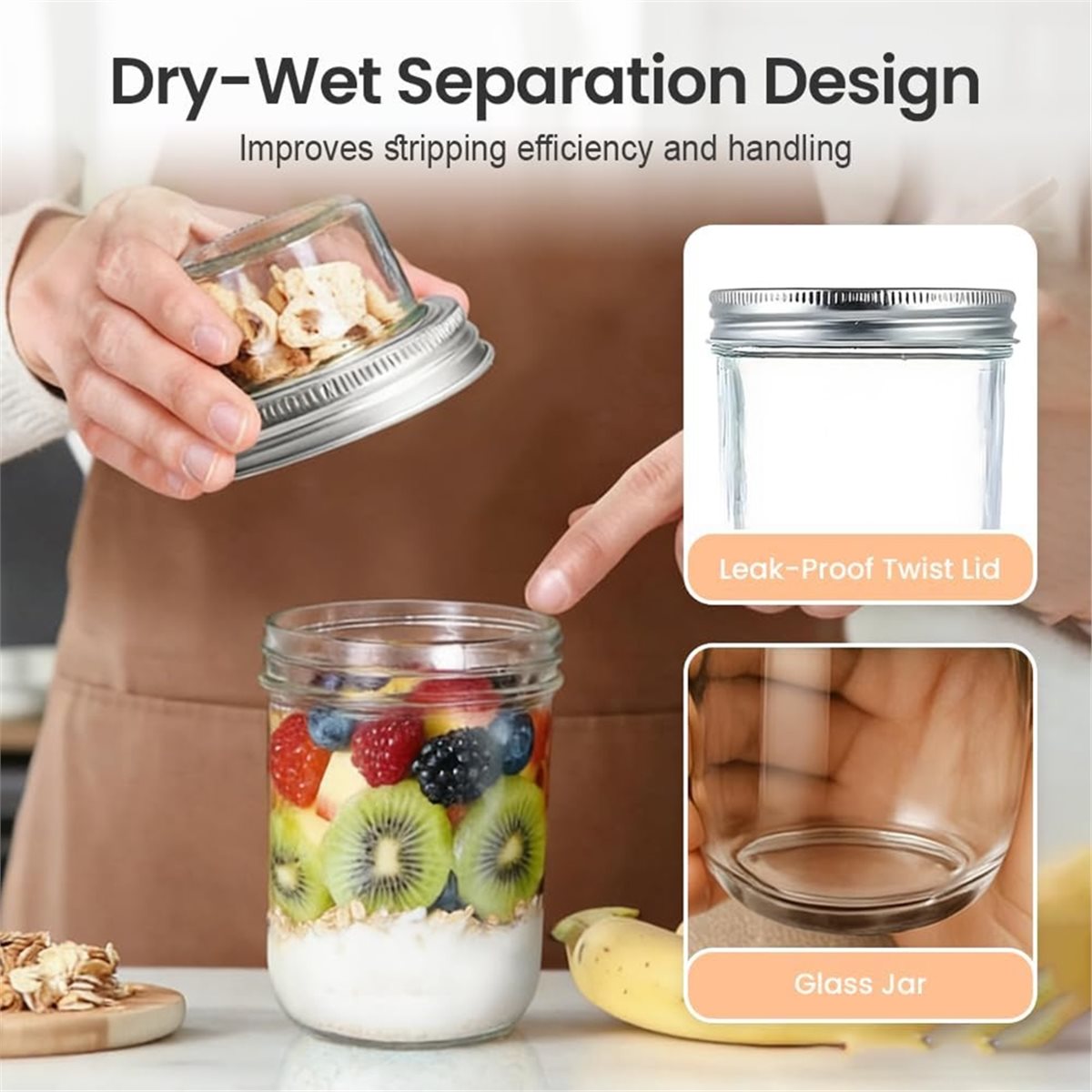 Contenants BAAE pour Overnight - Meal Prep Overnight Oats avis et prix