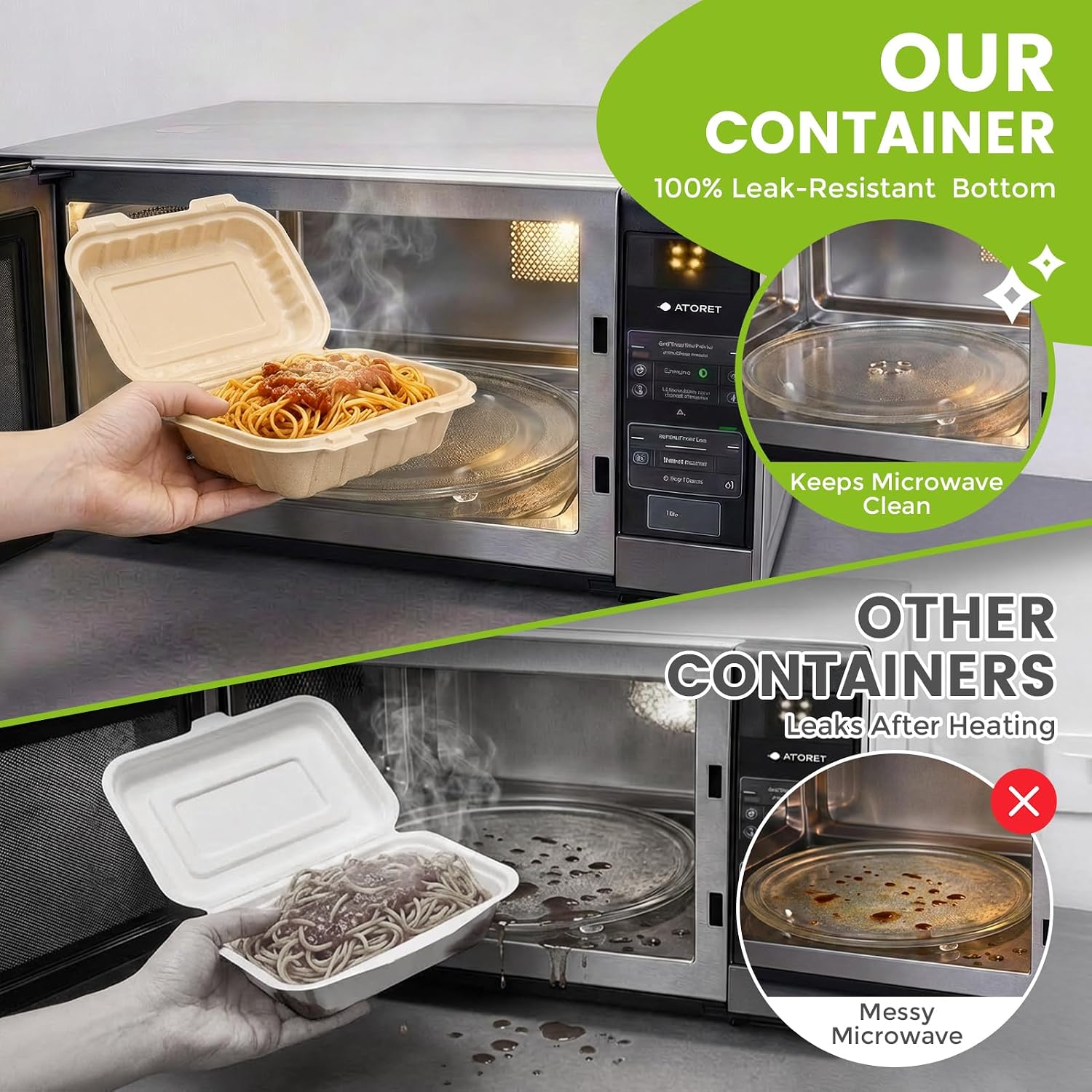 Lot de 50 contenants à emporte - Meal Prep Box avis et prix