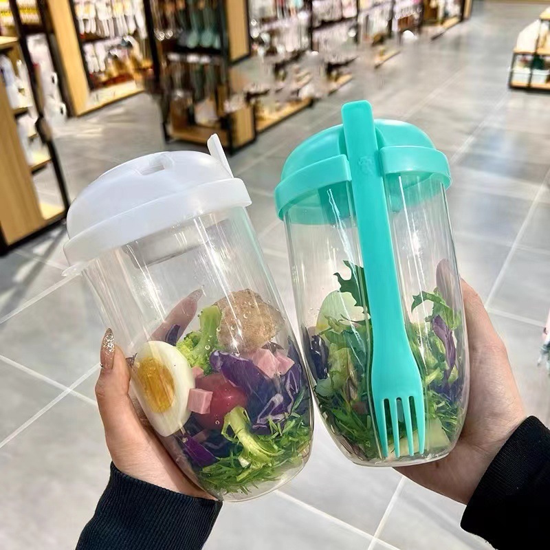 Bol à salade portable avec cou - Meal Prep Container avis et prix