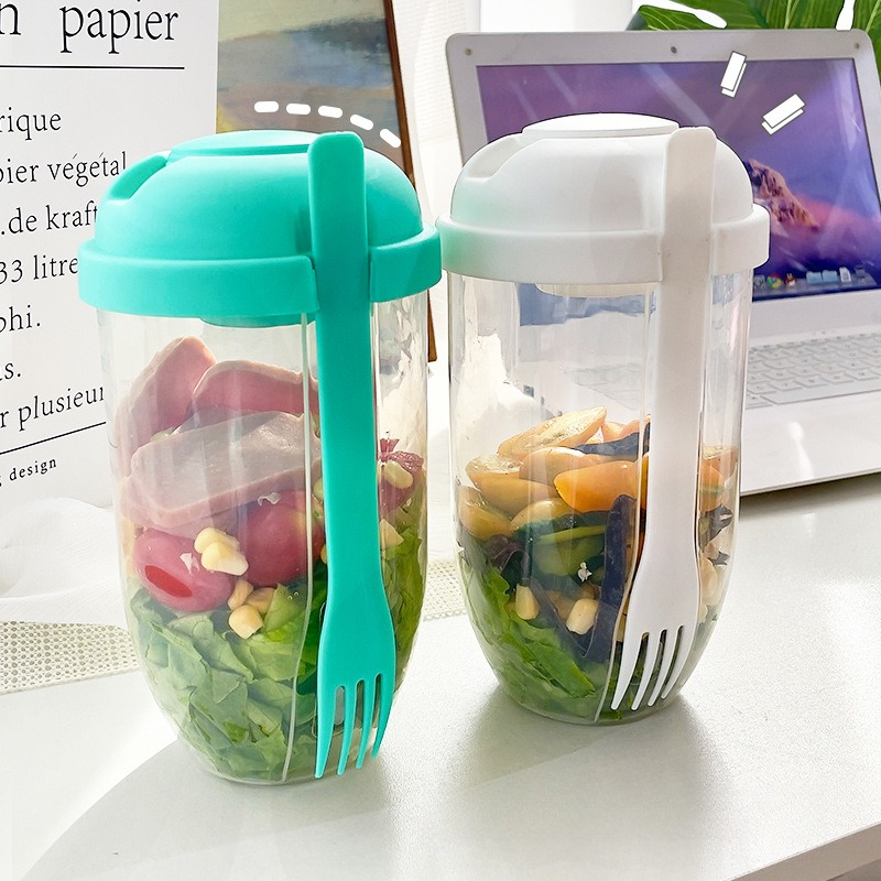 Bol à salade portable avec cou - Meal Prep Container avis et prix