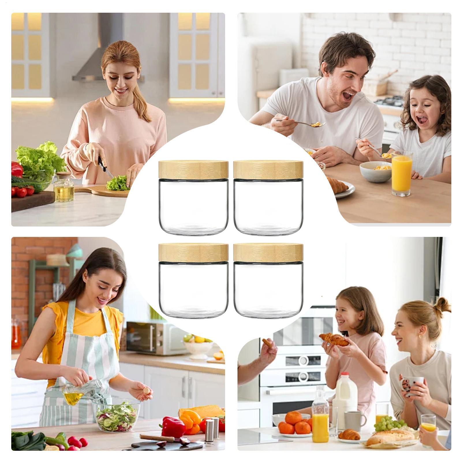 Bocaux en verre à large ouvert - Meal Prep Overnight Oats avis et prix