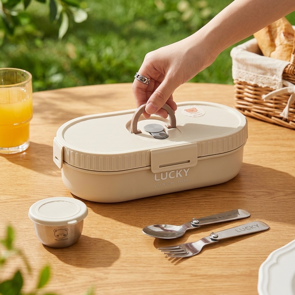 Boîte à lunch bento en acier i - Meal Prep Box avis et prix