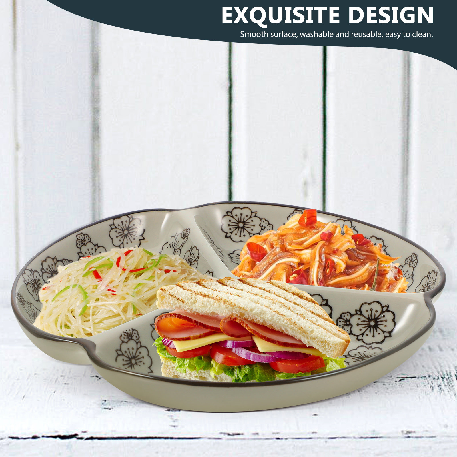 Assiette à dîner compartimenté - Meal Prep Diet avis et prix