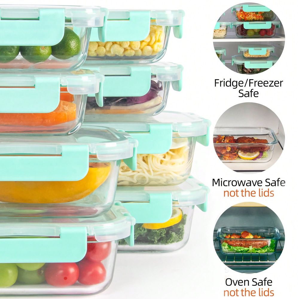 Ensemble de 24 contenants de s - Meal Prep Glass Containers With Lids avis et prix