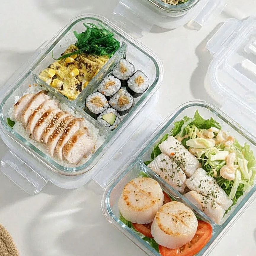Récipient de stockage alimenta - Meal Prep Glass Containers With Lids avis et prix
