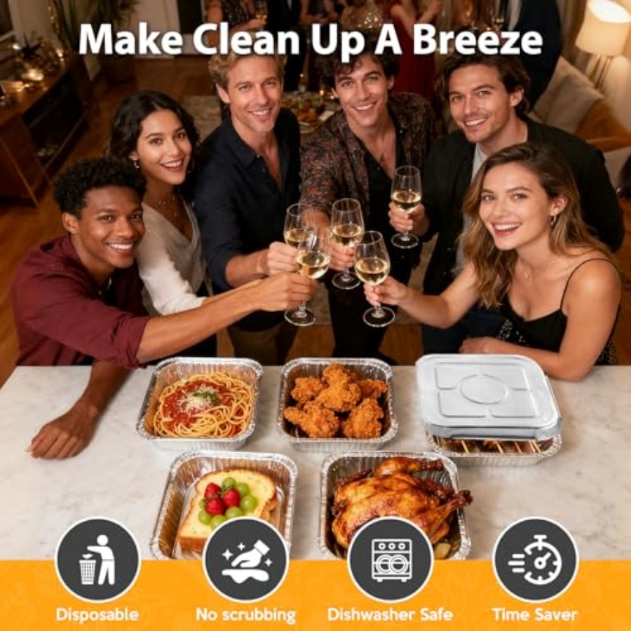 Barquettes en aluminium jetabl - Meal Prep Container avis et prix