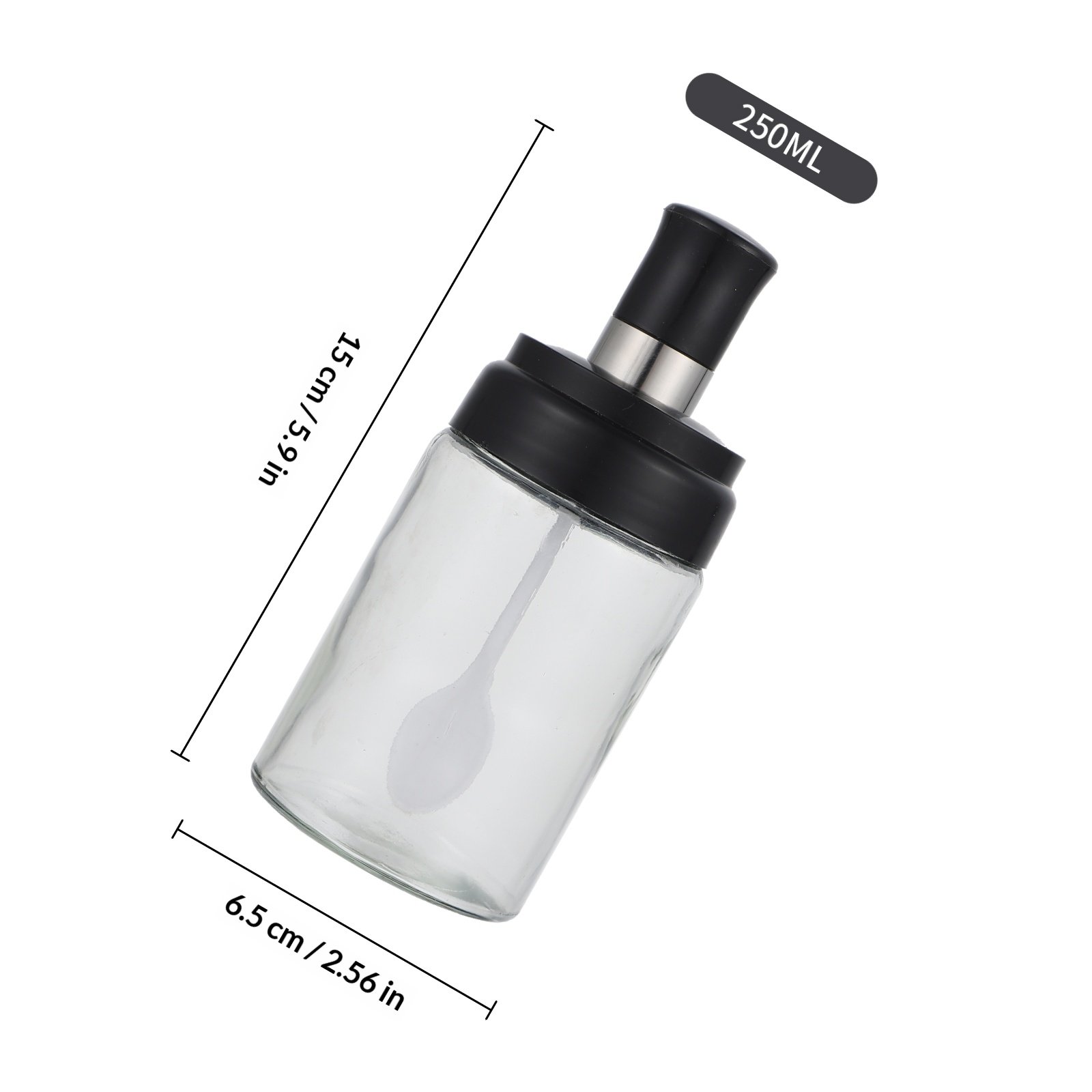 Lot de 4 pots à épices en verr - Meal Prep Glass Containers With Lids avis et prix