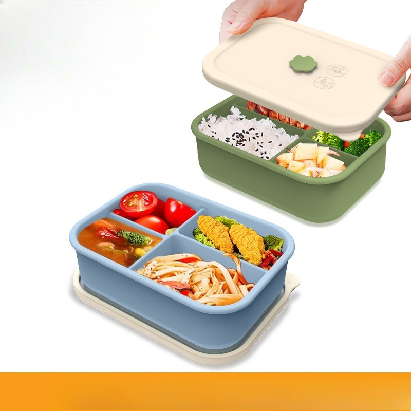 Boîte à lunch en silicone comp - Meal Prep Diet avis et prix