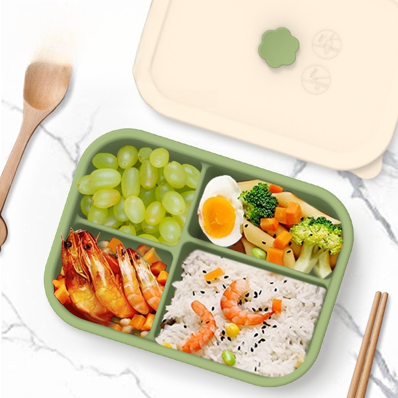 Boîte à lunch en silicone comp - Meal Prep Diet avis et prix