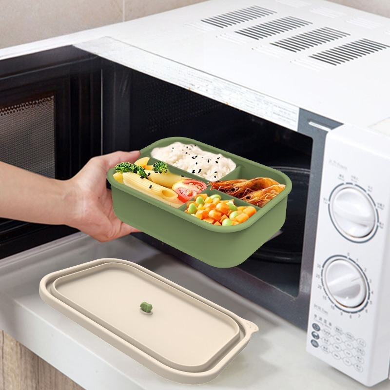 Boîte à lunch en silicone comp - Meal Prep Diet avis et prix