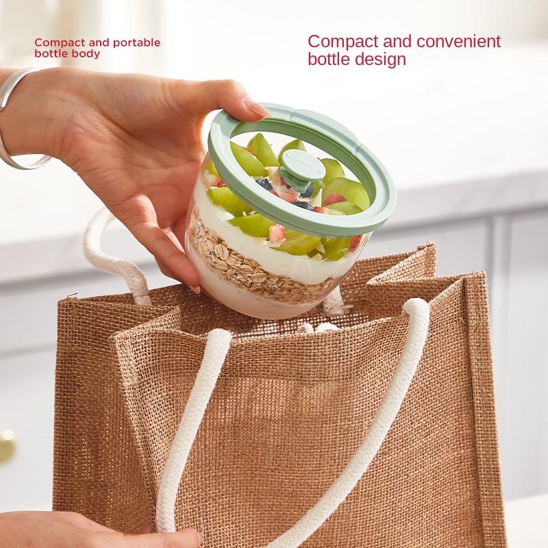 Contenant en verre pour porrid - Meal Prep Overnight Oats avis et prix