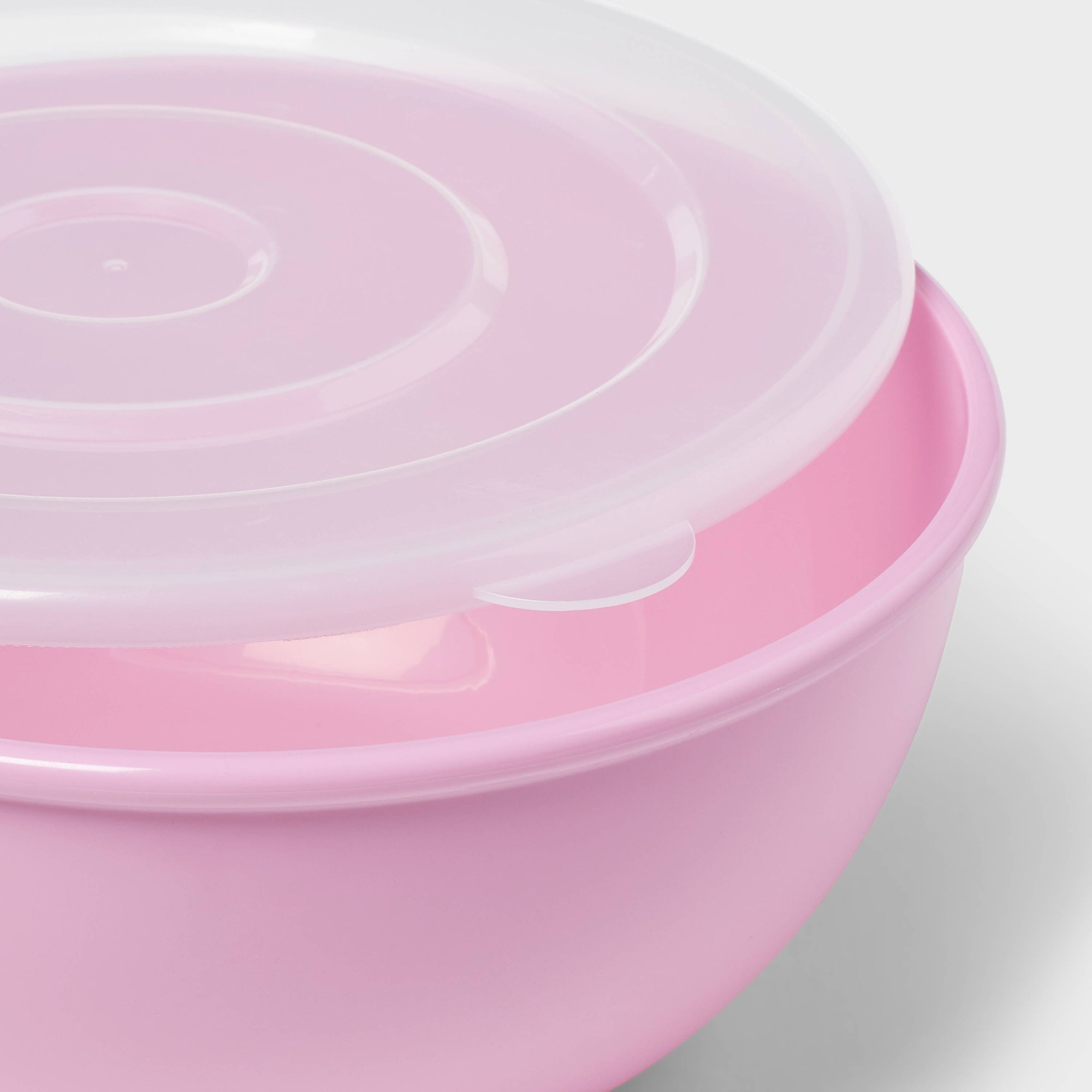Bol rose avec couvercle assort - Meal Prep Container avis et prix