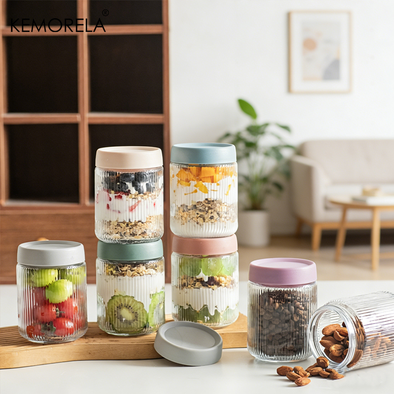 1PCS Pot en verre hermétique p - Meal Prep Overnight Oats avis et prix