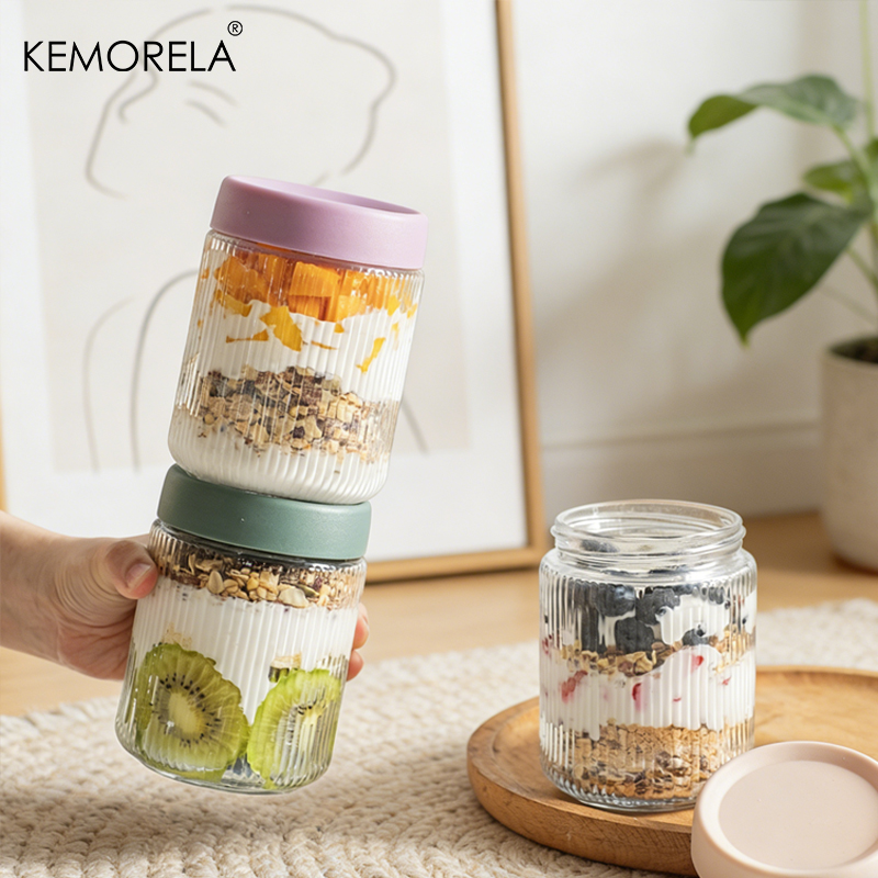 1PCS Pot en verre hermétique p - Meal Prep Overnight Oats avis et prix