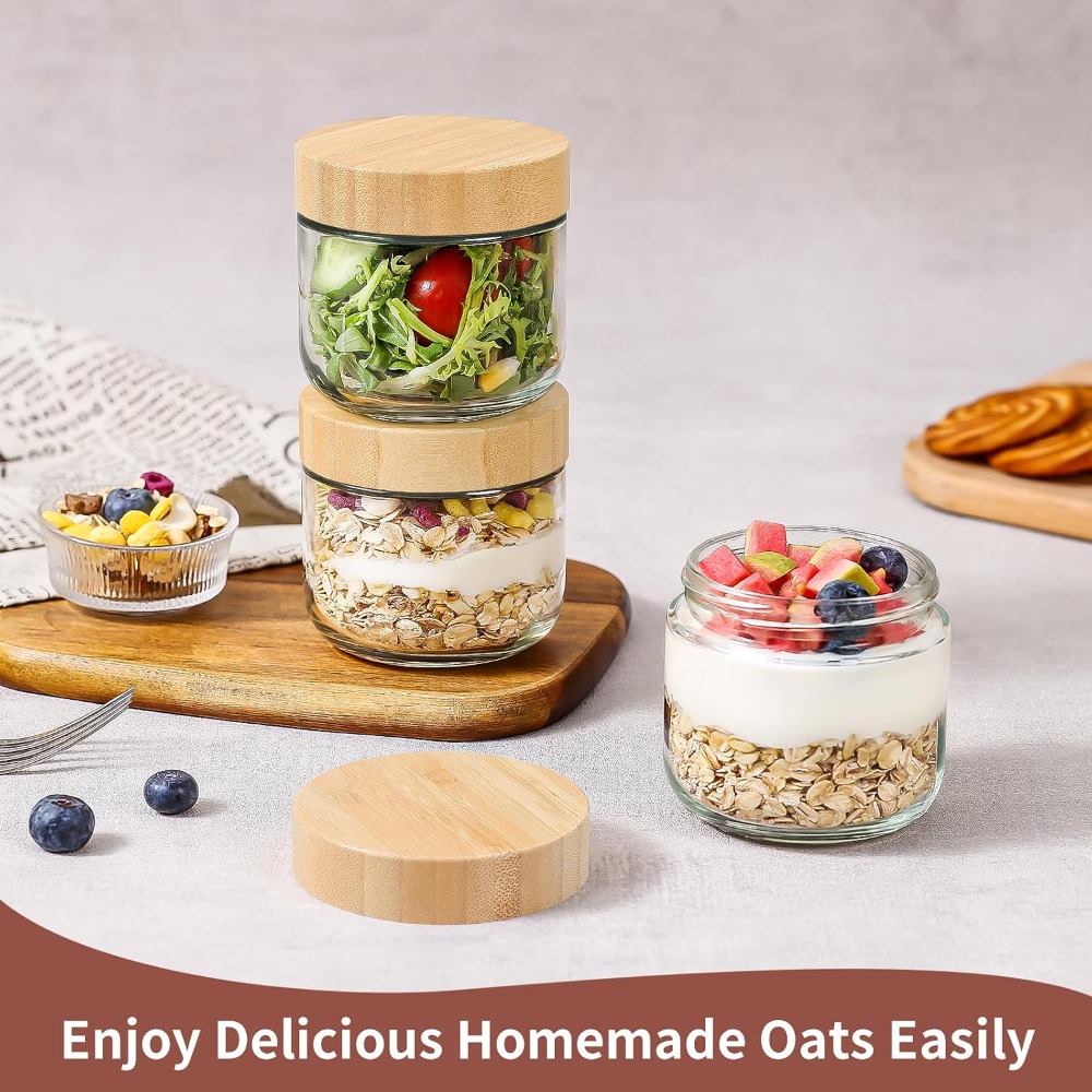 Contenants pour Overnight Oats - Meal Prep Overnight Oats avis et prix