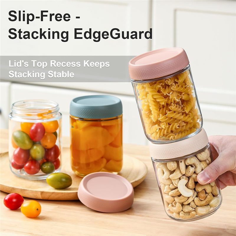 AB34-6Pcs Contenants pour Over - Meal Prep Overnight Oats avis et prix