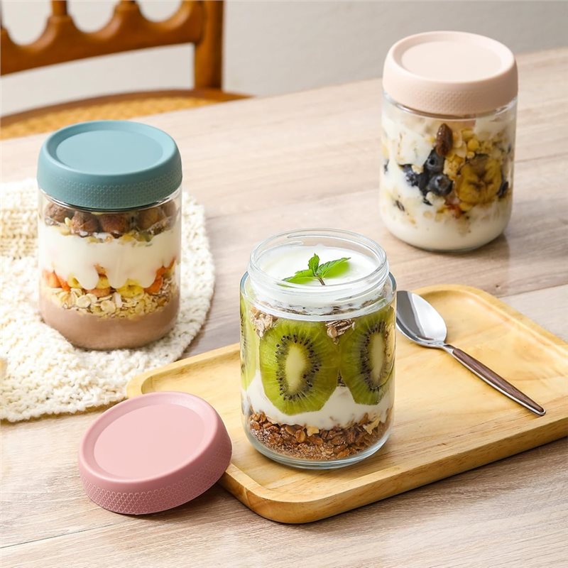 AB34-6Pcs Contenants pour Over - Meal Prep Overnight Oats avis et prix